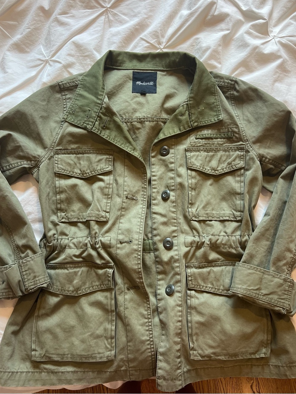 Madewell Olive Green Utility Field Jacket